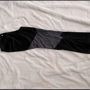 Form fitting thick material leggings